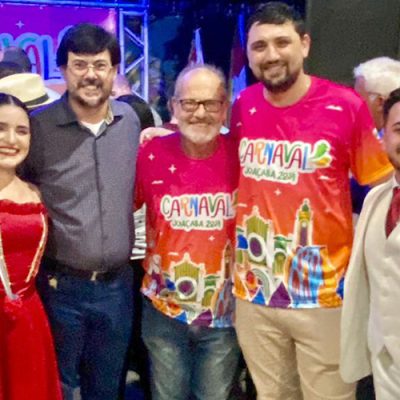 Presidente da Rota da Amizade participa do lançamento do Carnaval de Joaçaba