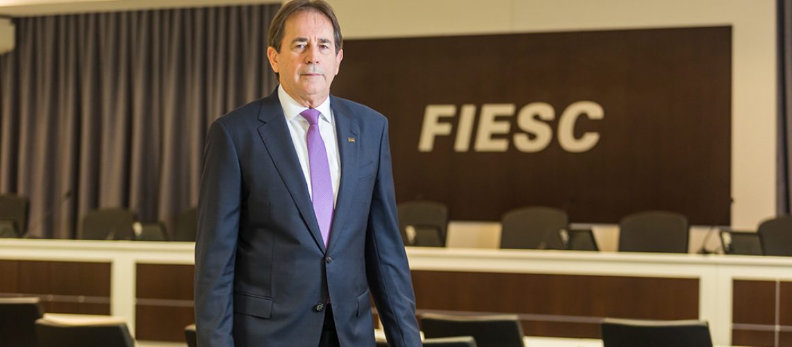 Mario Cezar de Aguiar, presidente da FIESC