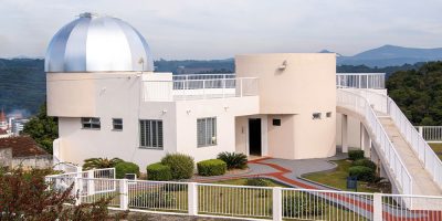 O Observatório Astronômico Domingos Forlin, de Videira, abrigará projetos importantes para área da astronomia FOTO: Ascom prefeitura de Videira