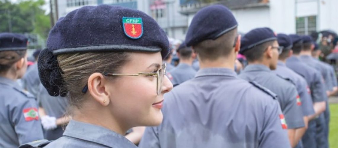 Unidades de Colégios Militares abrem edital com 420 vagas em todo o estado de SC/Foto: PMSC/Divulgação