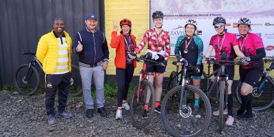 Domingo foi de pedal em Herval d’Oeste