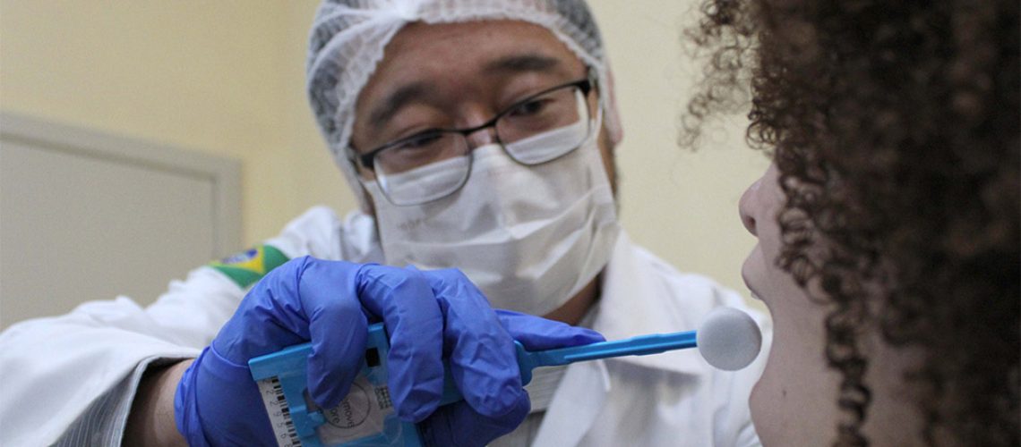 Campanha Nacional de Coleta de DNA, um importante passo na busca por pessoas desaparecidas/Foto: Divulgação/ PCISC