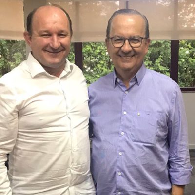 Prefeito de Herval d’Oeste esteve em audiência com Governador Jorginho Mello