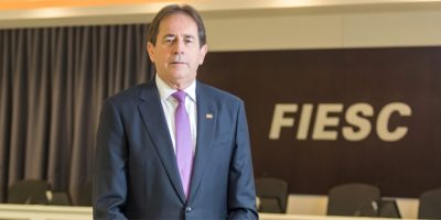 Presidente da FIESC, Mario Cezar de Aguiar, fala sobre as desigualdades que o Sul e o Sudeste tem que unidos enfrentar/Foto: Filipe Scotti