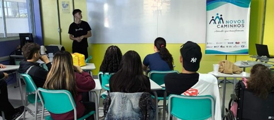 Novos Caminhos ensina postura profissional em oficina sobre habilidades e competências/Foto: Divulgação/PNC Concórdia