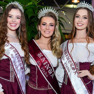 Rainha e Princesas do Vinho foram escolhidas em Videira