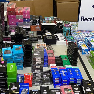 Receita Federal deflagra operação para combater contrabando de cigarros eletrônicos