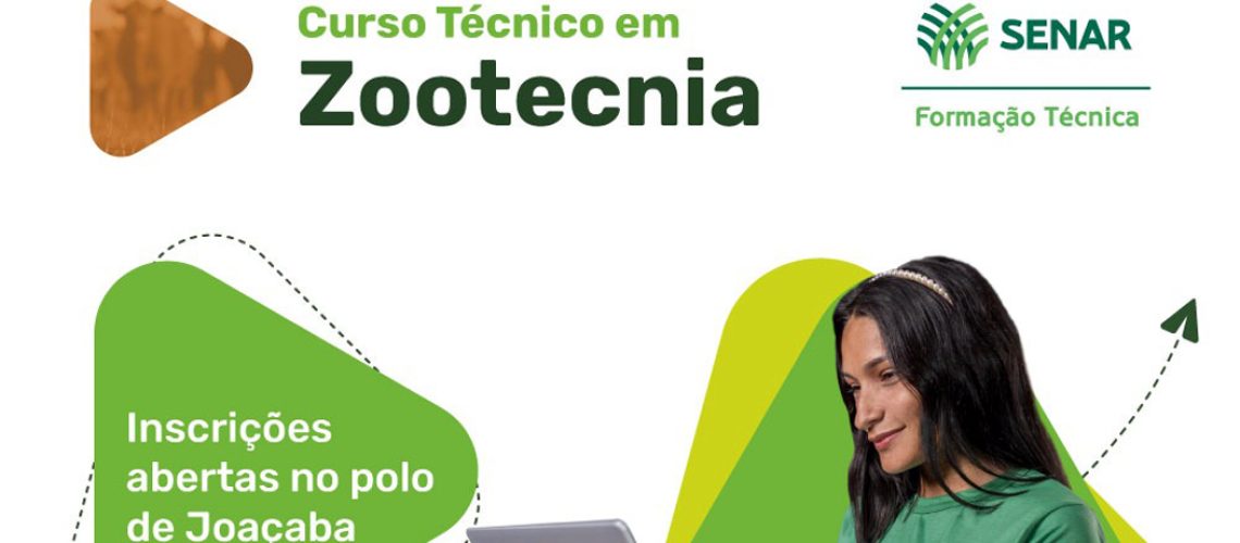 Curso Técnico em Zootecnia no Polo de Joaçaba encerra as inscrições no próximo dia 17