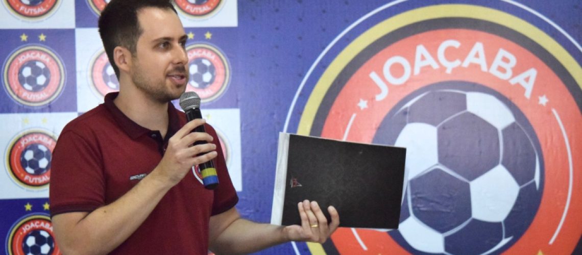 Thiago Lenzi se despede da presidência do Joaçaba Futsal, após dois anos de intenso trabalho