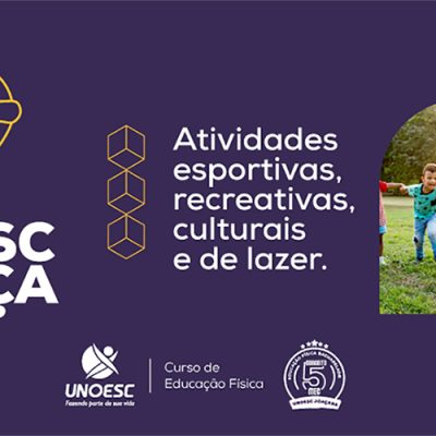 Unoesc Abraça será realizado neste sábado em Joaçaba