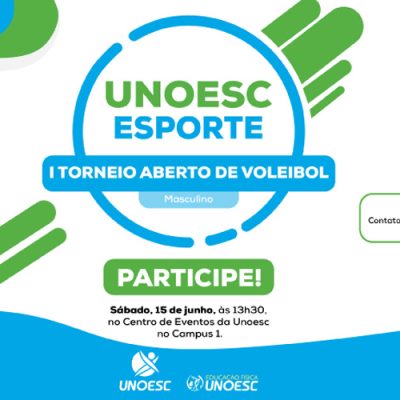 Unoesc Esporte será realizado neste sábado em Joaçaba