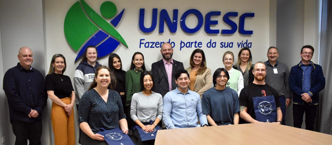 Unoesc Joaçaba recebe estudantes intercambistas dos Estados Unidos