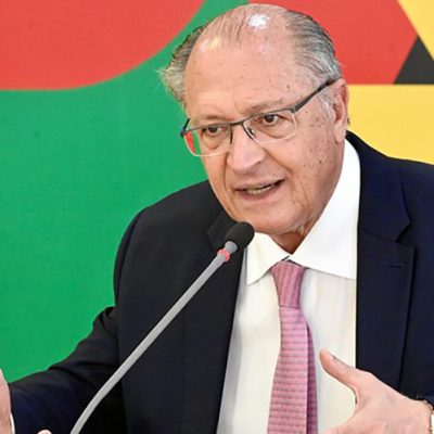 Vice-Presidente da República Geraldo Alckmin fala sobre política industrial na FIESC no dia 26/Foto: Cadu Gomes/VPR)