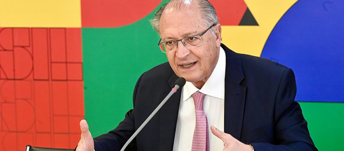 Vice-Presidente da República Geraldo Alckmin fala sobre política industrial na FIESC no dia 26/Foto: Cadu Gomes/VPR)
