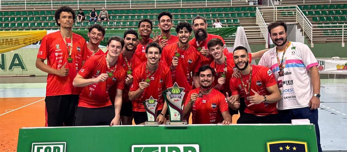 Basket Joaçaba finaliza o Campeonato Catarinense 20224 na 3º colocação