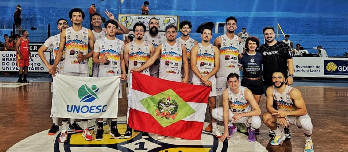 Unoesc Basket Joaçaba disputa a final dos jogos universitários brasileiros