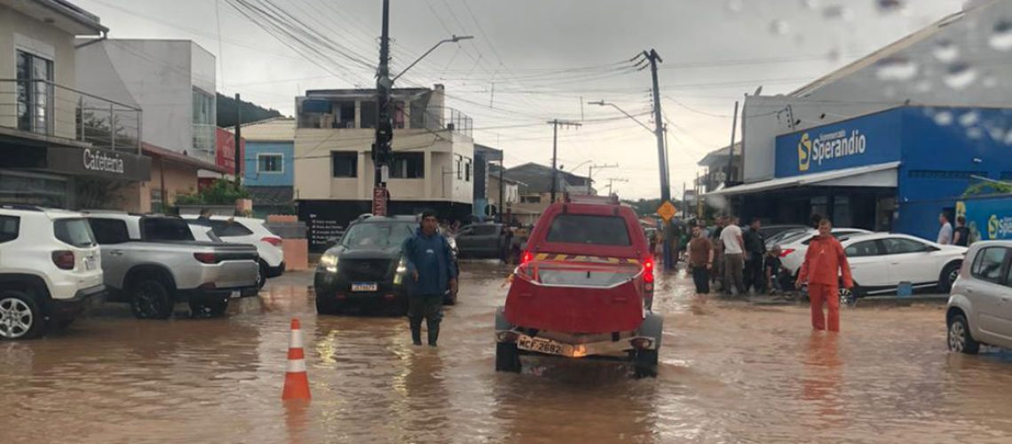 CBMSC traz novos números dos municípios afetados pelas chuvas no Estado