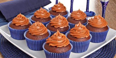 Cupcake de doce de leite fit/ Foto: Internet