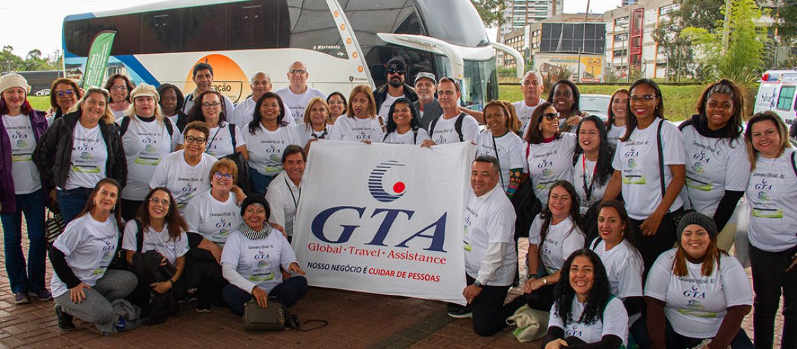 Caravana de agências de viagens GTA na Expo Turismo Paraná 2023/ Foto: Luis Batista