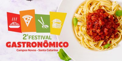 Lançado edital para o “2º Festival Gastronômico” de Campos Novos