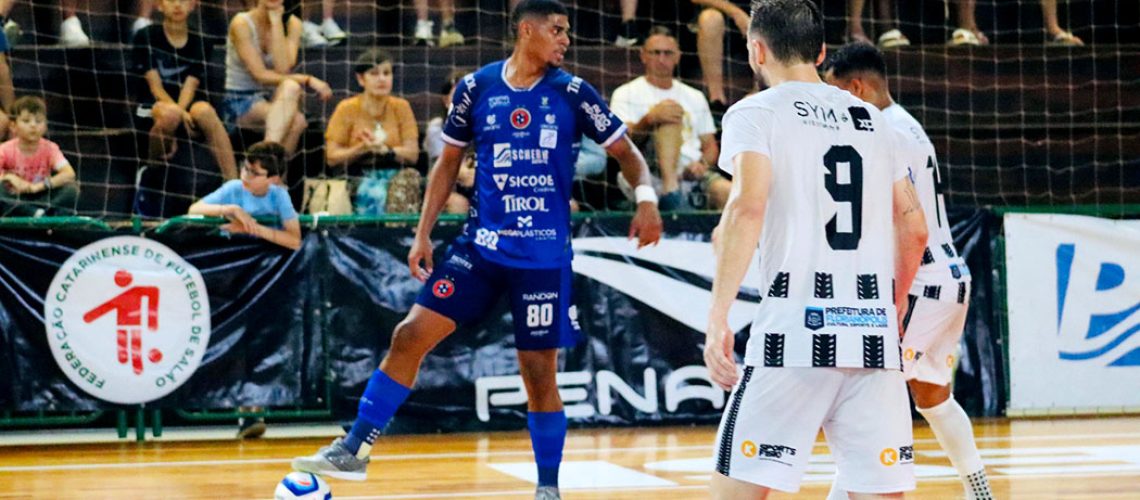 Joaçaba Futsal vence o Florianópolis pelas quartas de final do Catarinense/ Foto: Comunicação Apaff