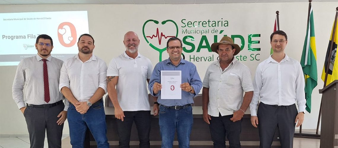 Herval d´Oeste implanta programa fila zero na saúde