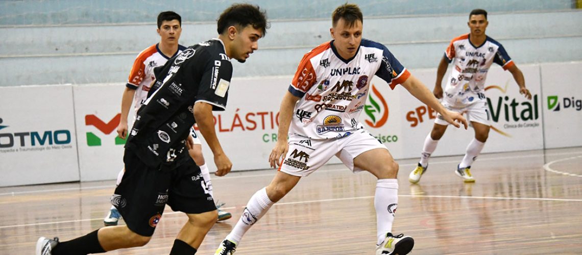 Sub-20 do Joaçaba Futsal vence o Correia Pinto no 1º jogo da final da Liga Catarinense Adulta