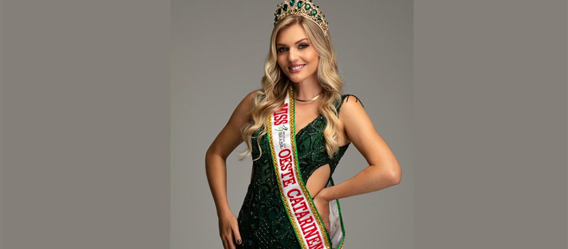 Miss Beleza Oeste Catarinense disputará um título no Concurso Belezas do Brasil