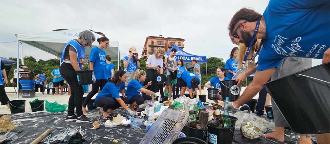 Projeto Dazum Banho: ação de limpeza da praia de Jurerê acontecerá neste sábado (24/8)