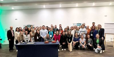 Turma celebra o êxito da capacitação juntamente com representantes do Sistema Faesc/Senar/ Foto: Divulgação Sistema Faesc/Senar