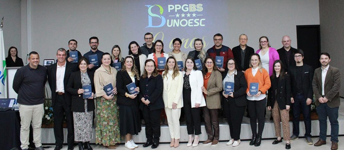 Programa de Pós-graduação em Biociências e Saúde da Unoesc celebra dez anos de existência