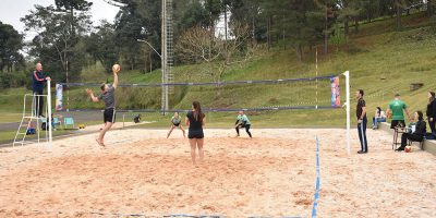 Unoesc Joaçaba inaugura quadras de vôlei de areia e de basquete 3×3