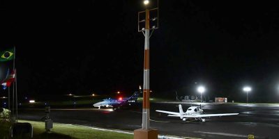 Conquista histórica para Videira, balizamento noturno do Aeroporto Municipal é uma realidade