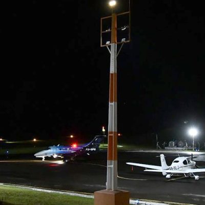 Conquista histórica para Videira, balizamento noturno do Aeroporto Municipal é uma realidade