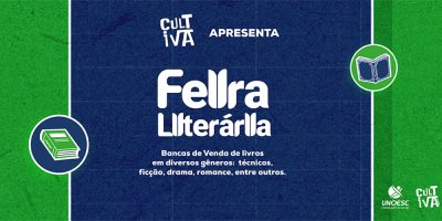 Feira Literária será realizada na Unoesc Joaçaba de 4 a 7 de novembro