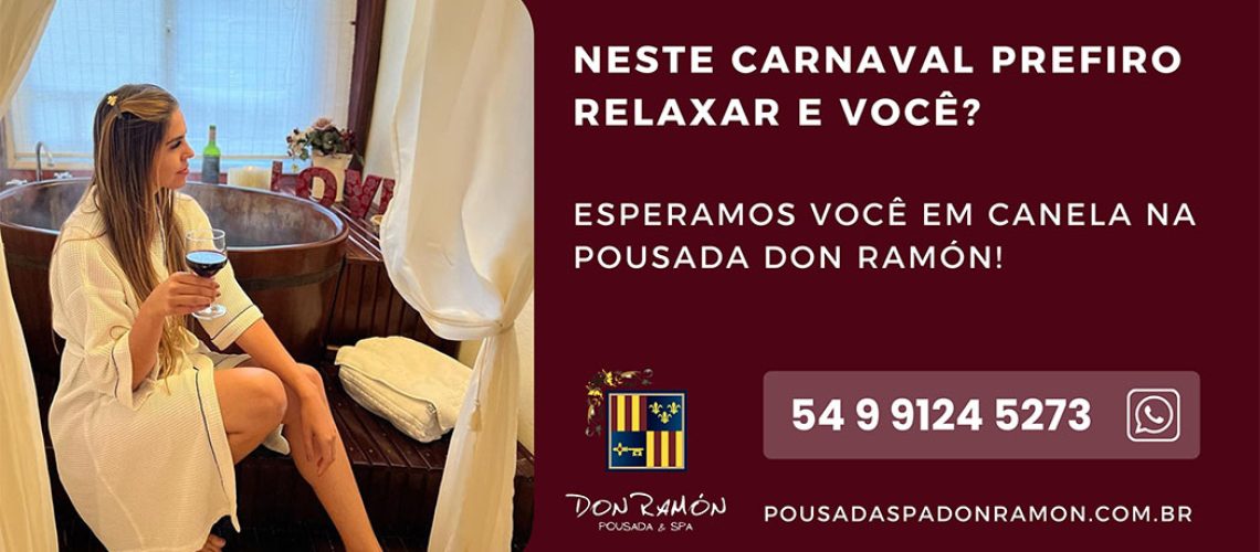 Carnaval: Pousada Don Ramon de Canela convida você para um retiro de autoconhecimento