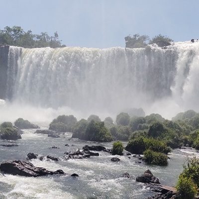 Cataratas do Iguaçu localizada na cidade de Foz do Iguaçu/ PR/Foto: Maythe Novak -Bom Dia SC