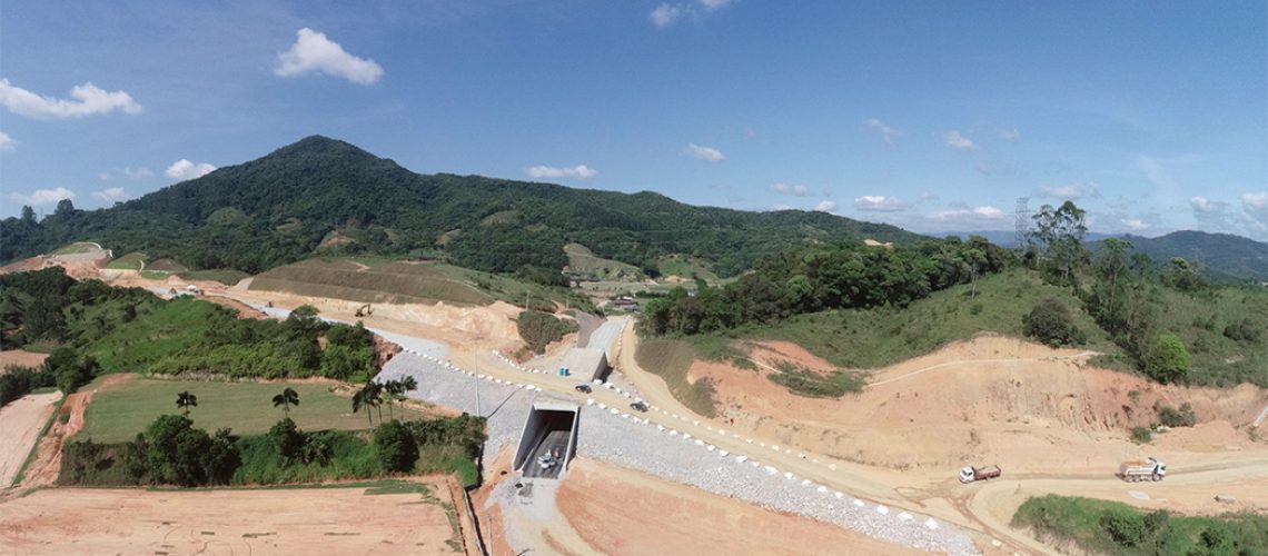 Trecho terá 50 quilômetros de extensão entre Biguaçu e Palhoça/Foto: Divulgação Arteris