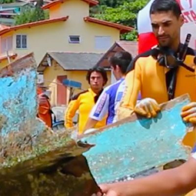 O projeto Limpeza dos Mares retorna ao local onde começou