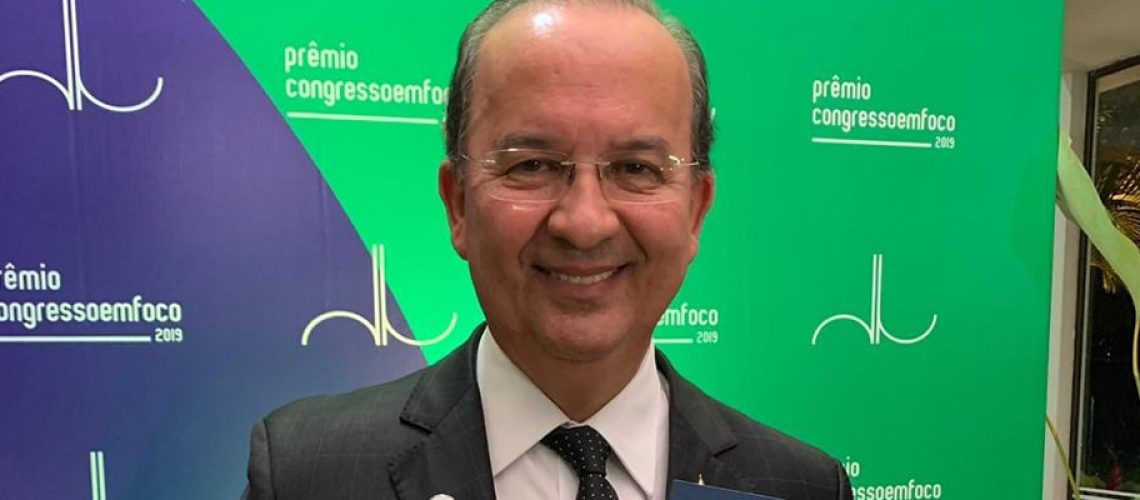 Jorginho Mello foi eleito por decisão unânime do júri técnico do Prêmio Congresso em Foco 2019/Foto: Assessorai de Imprensa