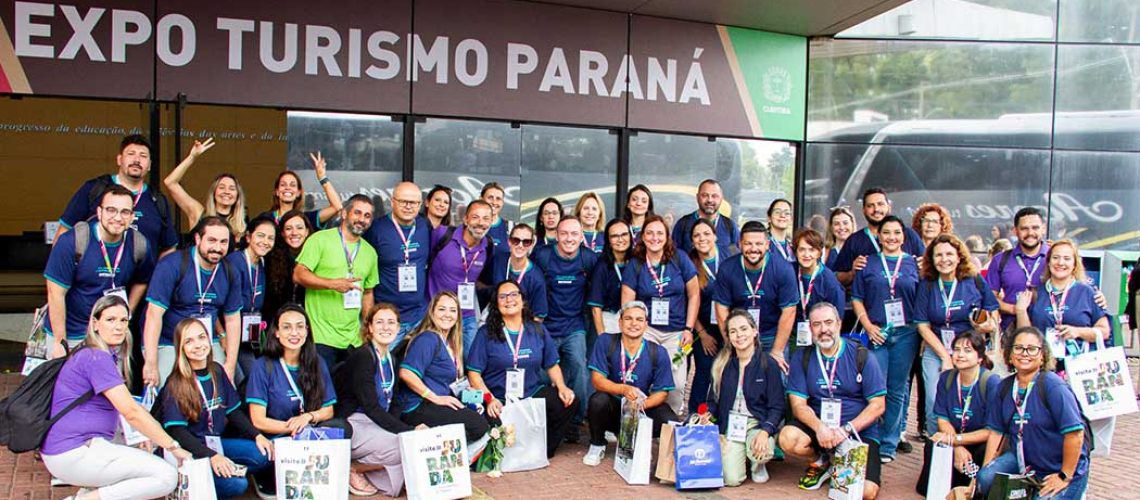 Expo Turismo Paraná 2025 terá caravanas de agentes de viagens de diversas regiões do Brasil