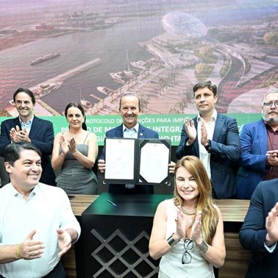 Governo do Estado de SC garante R$ 136 milhões para túnel imerso e obras de mobilidade em 11 municípios da AMFRI/Foto: Eduardo Valente/Secom