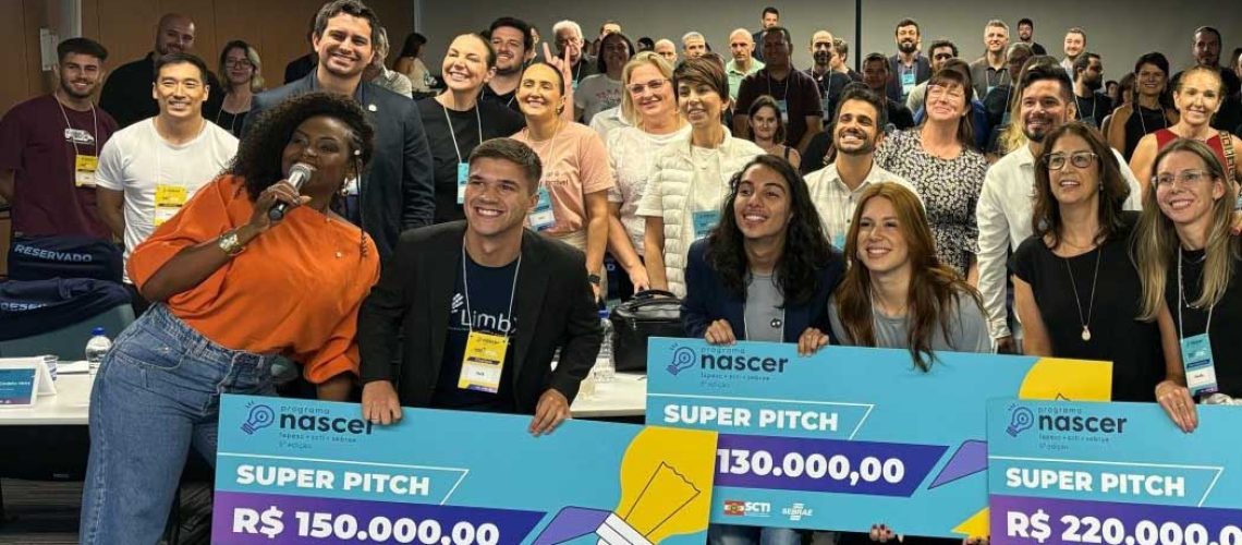 15 startups de toda SC apresentaram suas boas ideias na final; Iniciativa é da Fapesc, SCTI e Sebrae/Foto: Leonardo Ferreira