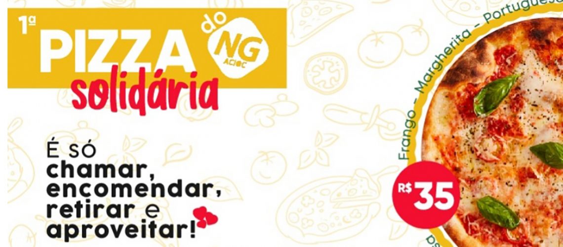 Com o objetivo fortalecer os negócios e fazer o bem, o Núcleo de Gastronomia da ACIOC está promovendo a 1ª Pizza Solidária