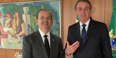 Senador Jorginho Mello e o Presidente Jair Bolsonaro