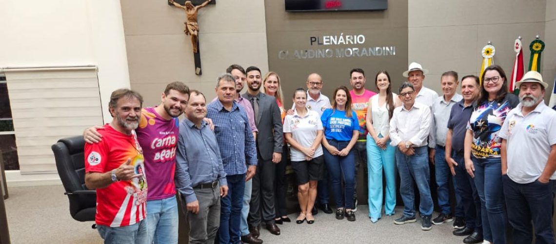 Presidente da Liesjho participa de sessão na Câmara de Vereadores de Joaçaba