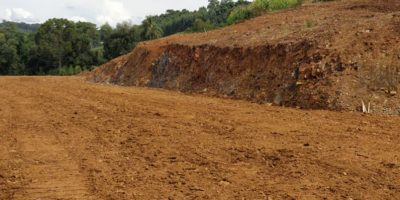 Foi realizada recentemente a escavação para uma granja de suínos na linha Santo Isidoro/Foto: Assessoria de Imprensa