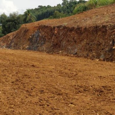 Foi realizada recentemente a escavação para uma granja de suínos na linha Santo Isidoro/Foto: Assessoria de Imprensa