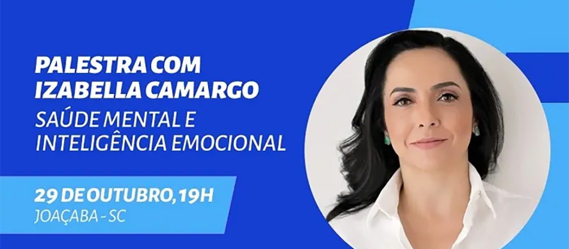 Joaçaba recebe palestra nesta terça-feira (29) sobre Saúde Mental e Inteligência Emocional