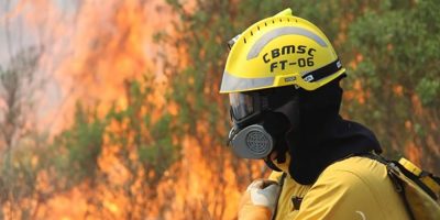 22 bombeiros militares de diversas regiões catarinenses foram acionados/Foto: Arquivo/ CBMSC